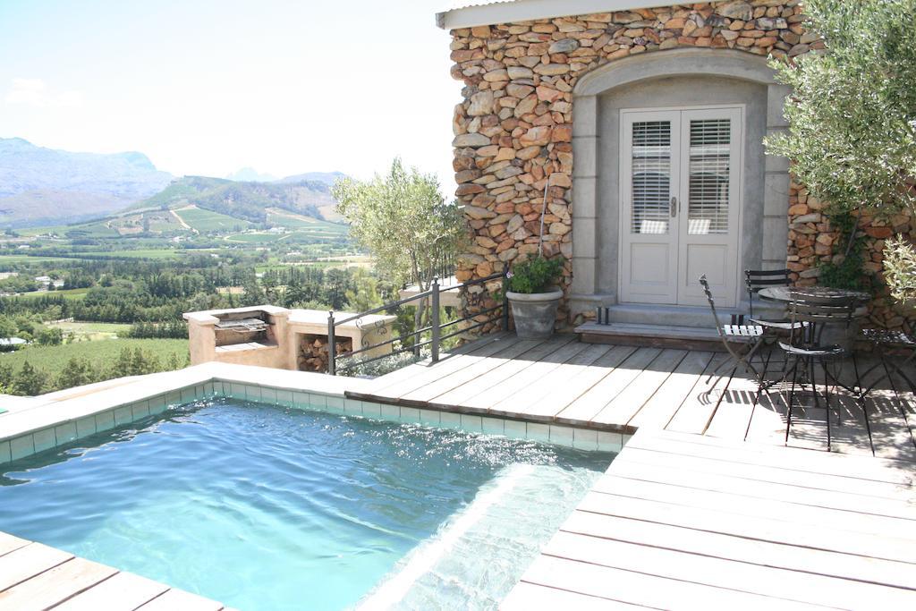 Franschhoek Pass Villa Esterno foto