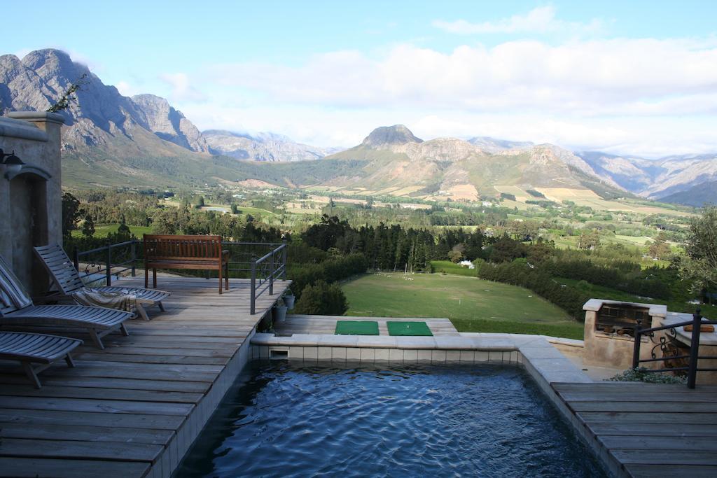 Franschhoek Pass Villa Esterno foto